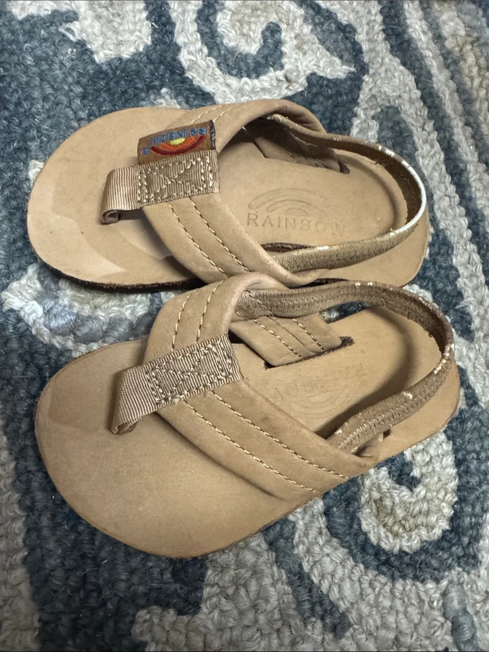 4C Rainbow Flip Flop Sandals